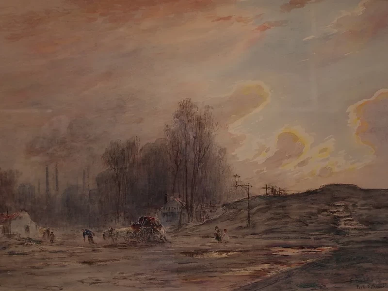 1866-Louis-Henri Foreau - Porte d'Arcueil